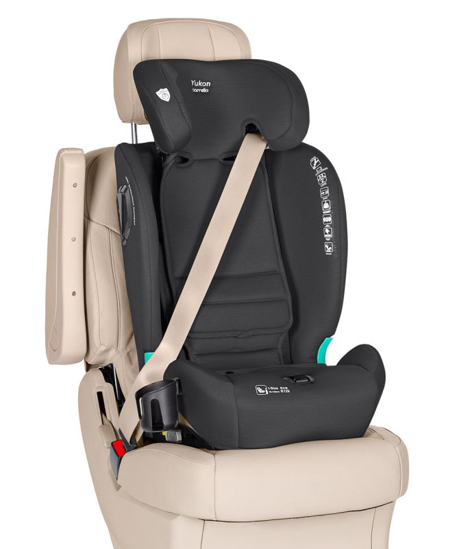 Автокресло CARRELLO Yukon CRL-15808 Seashell Grey i-Size 76-150см ISOFIX с наклоном+подстаканник