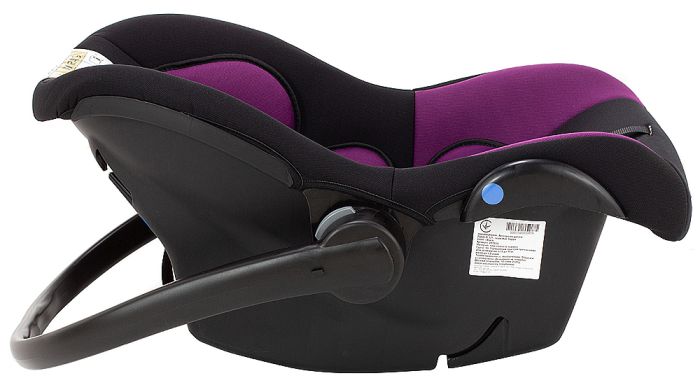 Автокресло Bair Kappa 0+ (0-13 кг) DK 1824 черный - фиолетовый