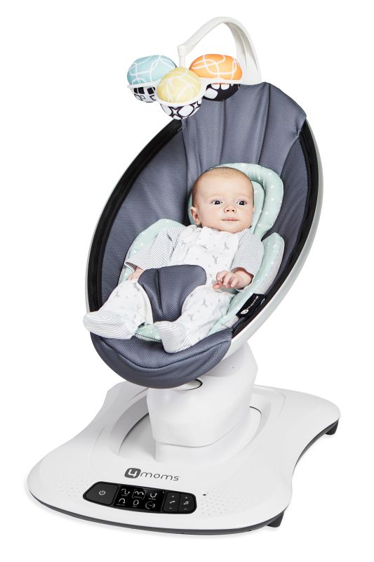 Крісло-гойдалка 4moms maamroo black classic