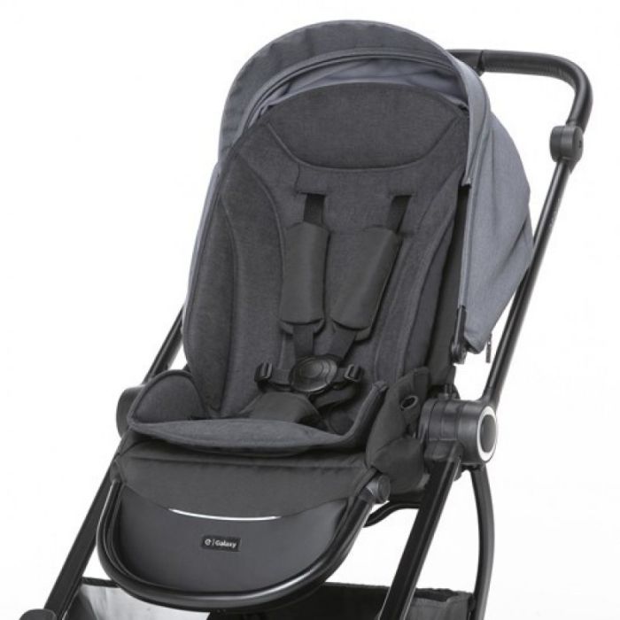 Коляска 2 в 1 Espiro Galaxy Graphite Street