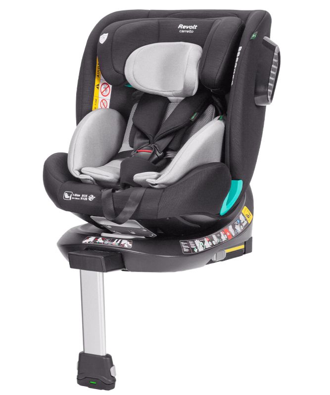 Автокресло CARRELLO Revolt CRL-15805/1 Sky Grey i-Size 40-150см ISOFIX с поворотом и опорной стойкой