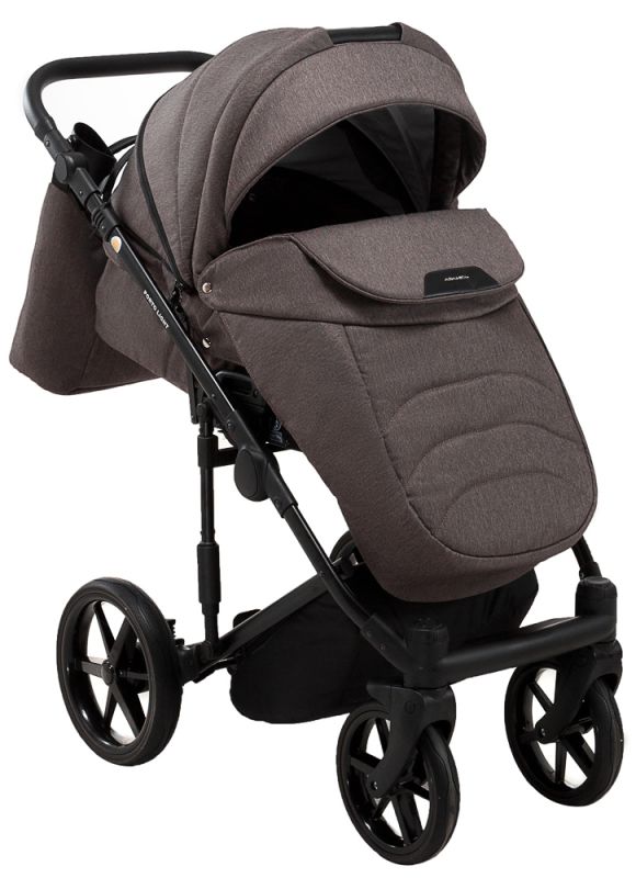 Коляска 2 в 1 Adamex Porto Light Tip TK-21 шоколад