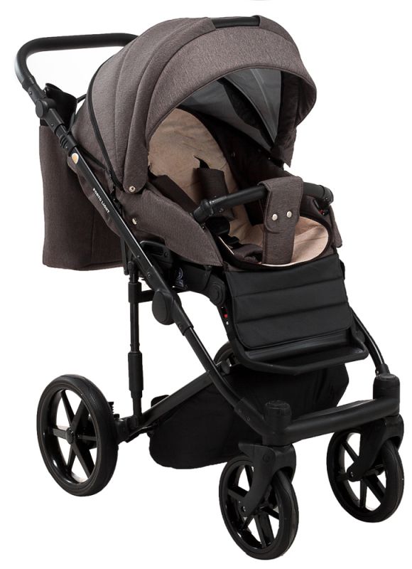 Коляска 2 в 1 Adamex Porto Light Tip TK-21 шоколад