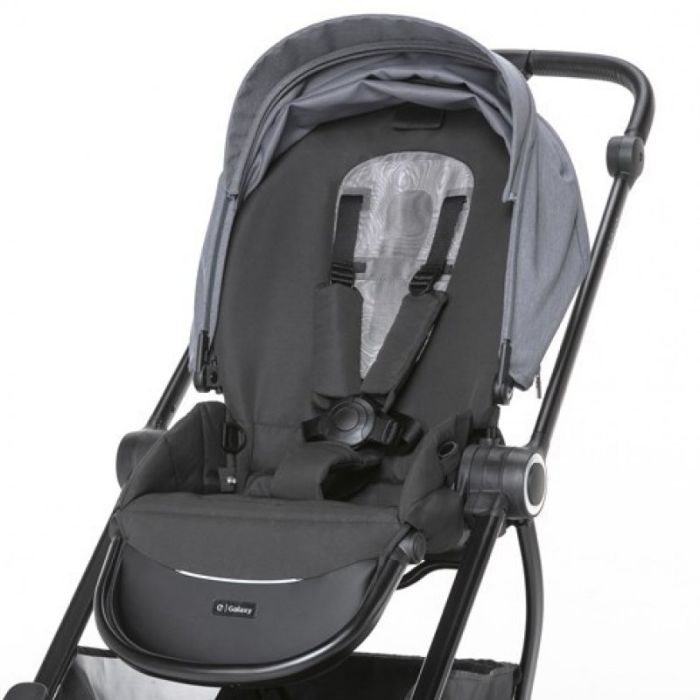 Коляска 2 в 1 Espiro Galaxy Graphite Street