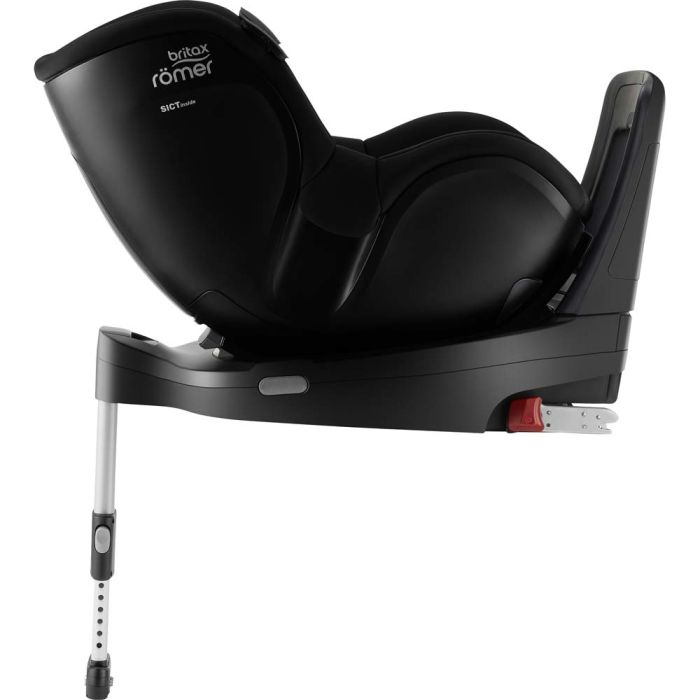 Автокресло BRITAX-ROMER DUALFIX iSENSE Space Black с платформой FLEX BASE