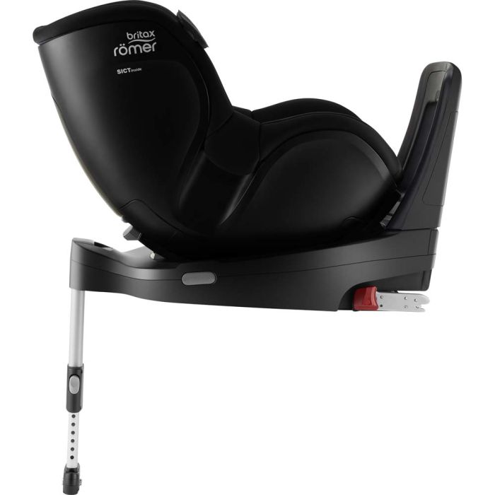 Автокресло BRITAX-ROMER DUALFIX iSENSE Space Black с платформой FLEX BASE