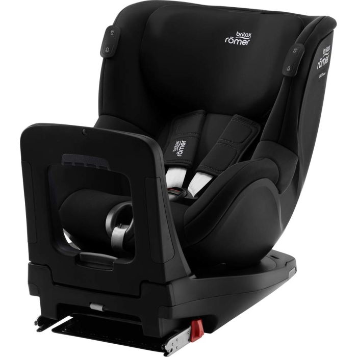 Автокресло BRITAX-ROMER DUALFIX iSENSE Space Black с платформой FLEX BASE