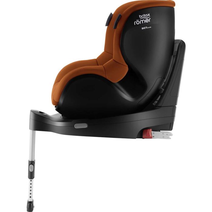Автокресло BRITAX-ROMER DUALFIX iSENSE Golden Cognac с платформой FLEX BASE