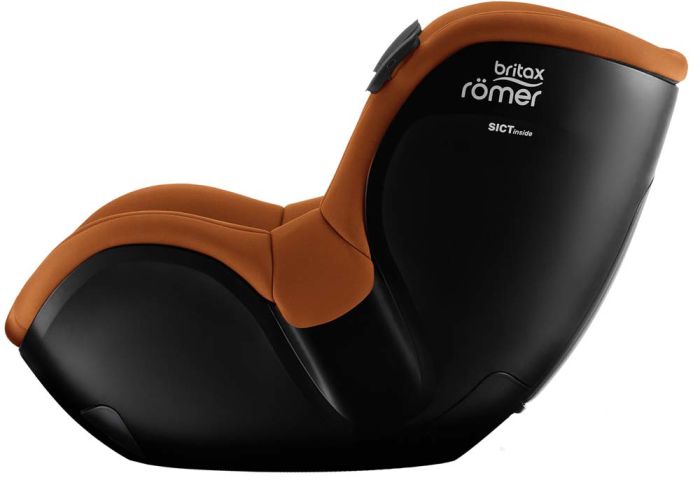 Автокресло BRITAX-ROMER DUALFIX iSENSE Golden Cognac с платформой FLEX BASE