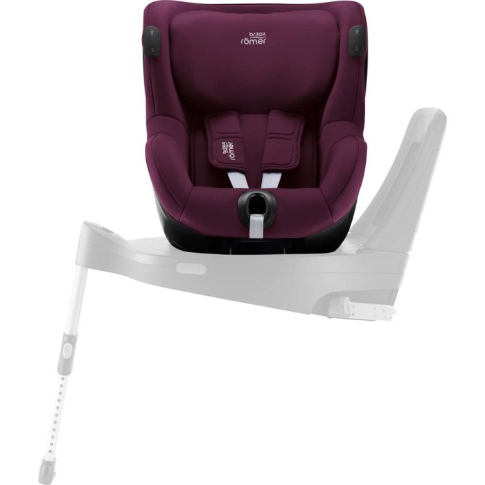 Автокрісло BRITAX-ROMER DUALFIX iSENSE Burgundy Red