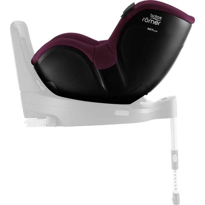 Автокрісло BRITAX-ROMER DUALFIX iSENSE Burgundy Red