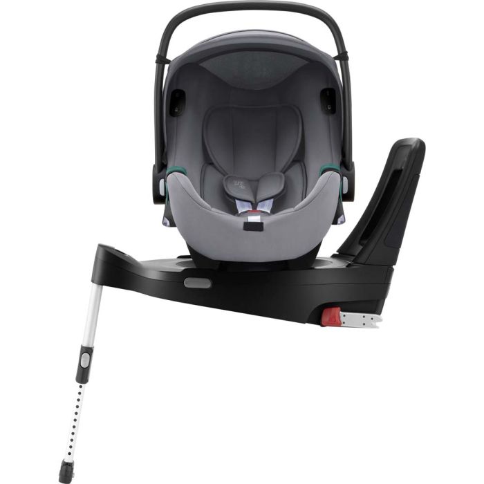 Автокресло BRITAX-ROMER BABY-SAFE iSENSE Frost Grey с платформой FLEX BASE iSENSE