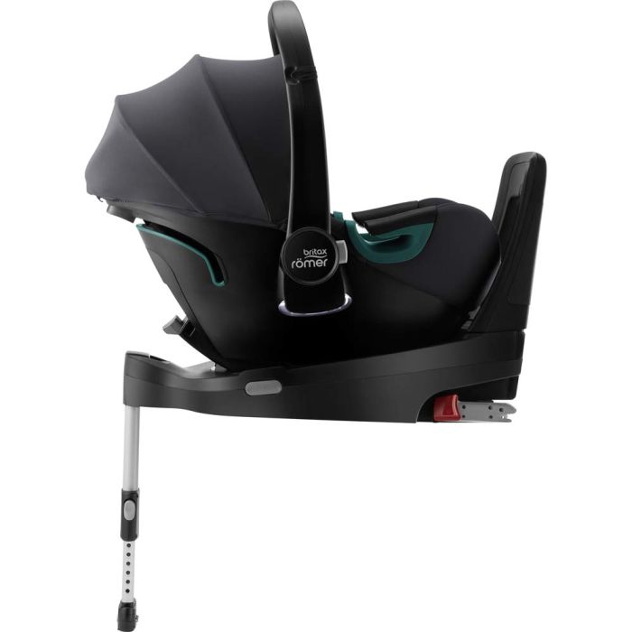 Автокресло BRITAX-ROMER BABY-SAFE iSENSE Midnight Grey с платформой FLEX BASE iSENSE