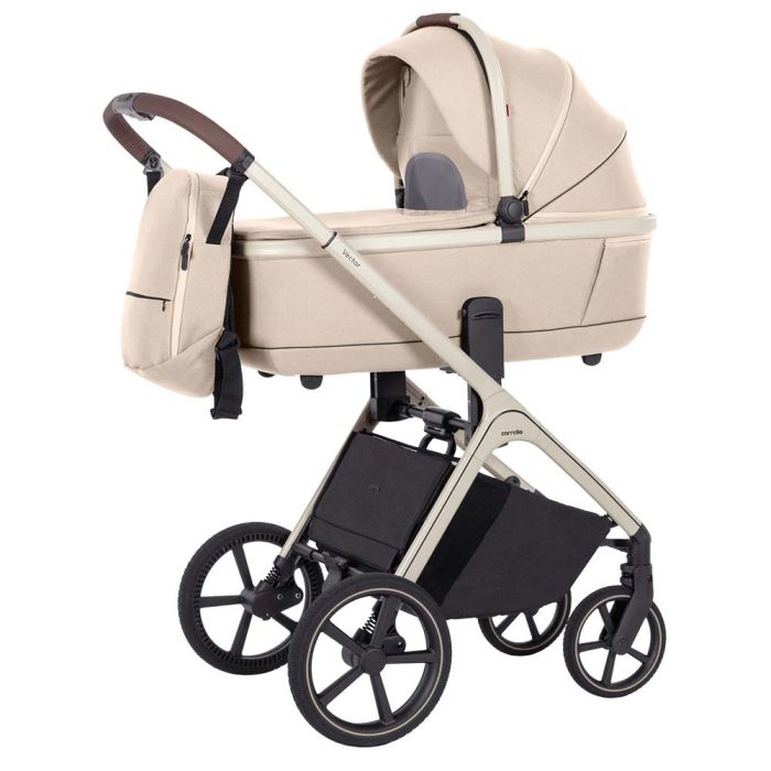 Коляска 2 в 1 CARRELLO Vector CRL-6550 Seashell Beige