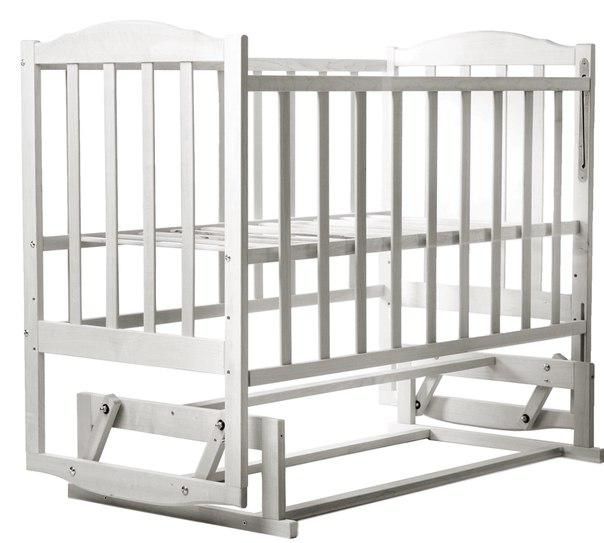 Кровать Babyroom Зайчонок Z202 маятник  слоновая кость