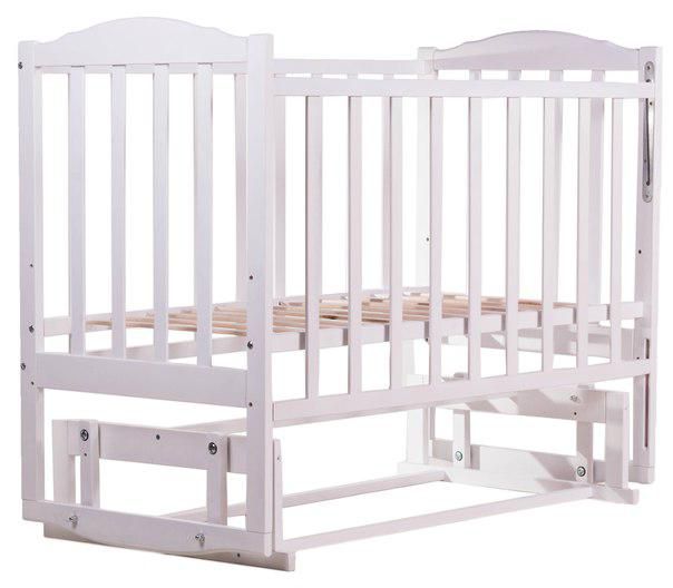 Ліжко Babyroom Зайченя Z201 маятник біле