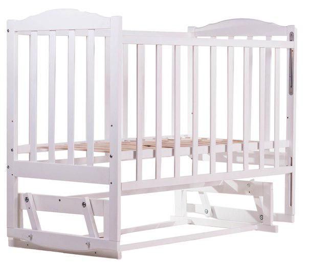 Ліжко Babyroom Зайченя Z201 маятник біле