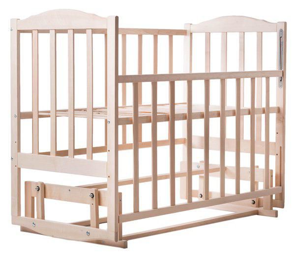 Кровать Babyroom Зайчонок Z200 маятник  без лака