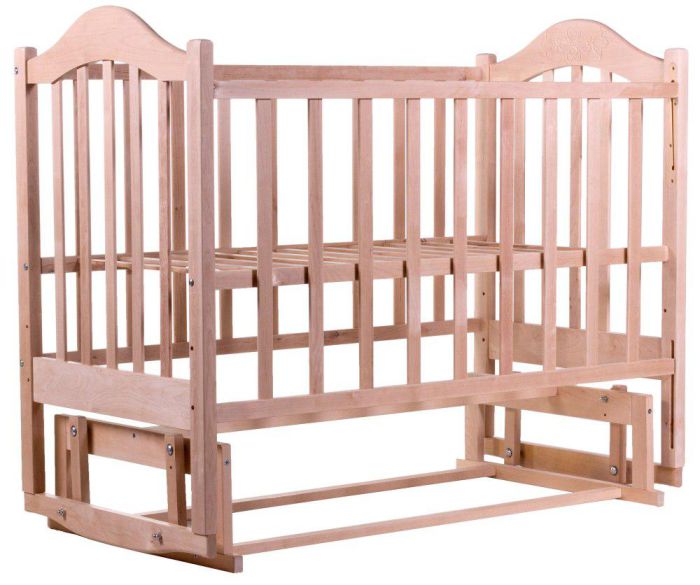 Кровать Babyroom Дина D200 маятник  без лака