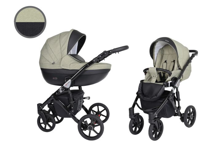 Коляска 2 в 1 Kunert Mila 16 Olive