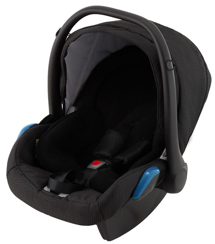Автокресло Adamex Kite BR607 черный (цветной люрекс)