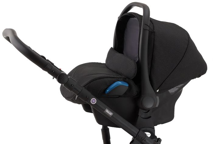 Автокресло Adamex Kite BR607 черный (цветной люрекс)