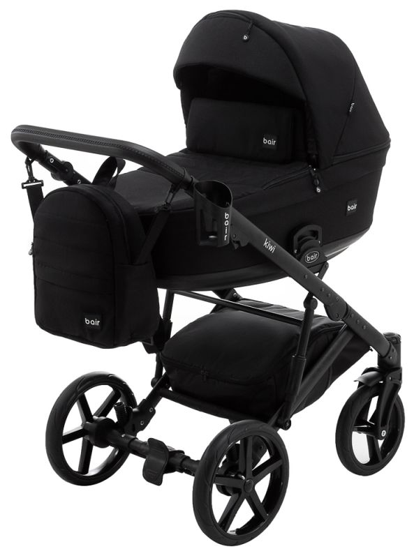 Коляска 2 в 1 Bair Kiwi Soft BKS-452 черный