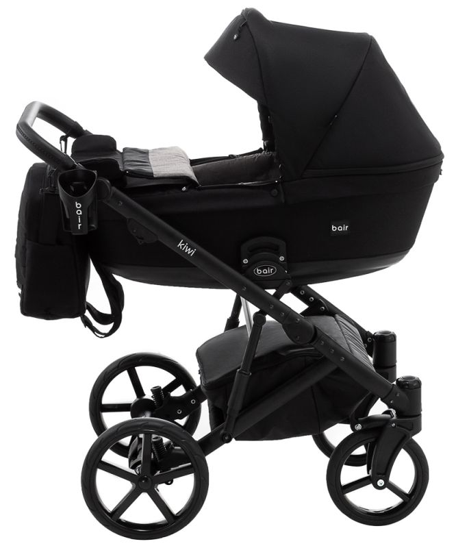 Коляска 2 в 1 Bair Kiwi Soft BKS-452 черный
