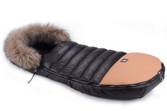 Зимний конверт Cottonmoose Alaska Premium 729/65/107/143 brown (черный-коричневый)
