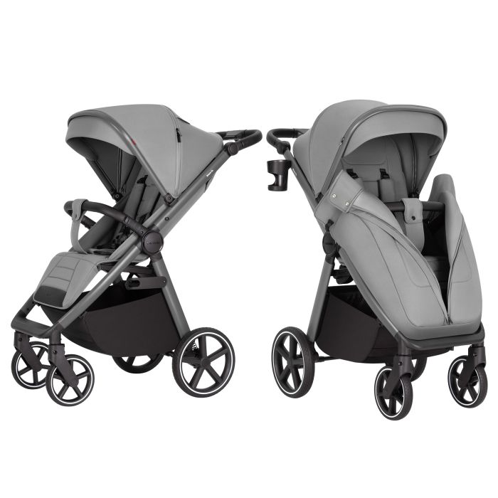 Коляска прогулочная CARRELLO Bravo SL Deluxe CRL-5520 Shuttle Grey