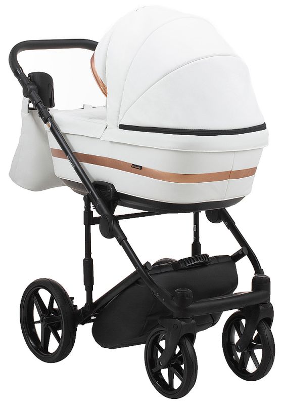 Коляска 2 в 1 Adamex Rimini ECO кожа 100% RI-202