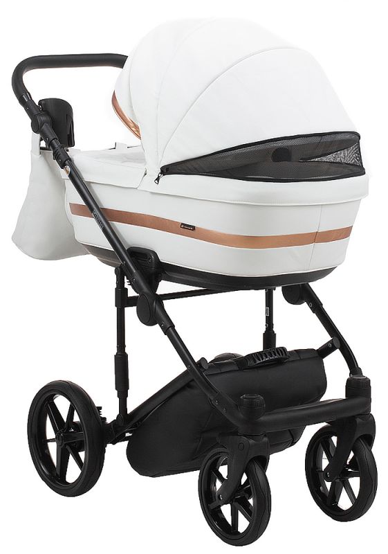 Коляска 2 в 1 Adamex Rimini ECO кожа 100% RI-202