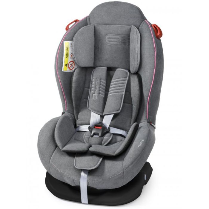 Автокрісло Espiro Delta New 08 Gray&Pink