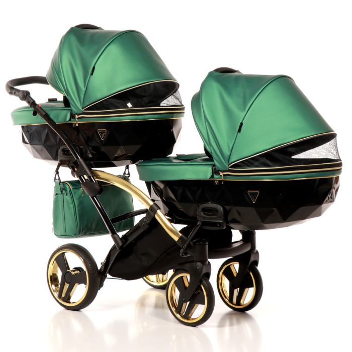 Коляска для двойни Junama Fluo line Duo Slim 02 