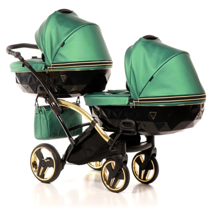 Коляска для двойни Junama Fluo line Duo Slim 02 