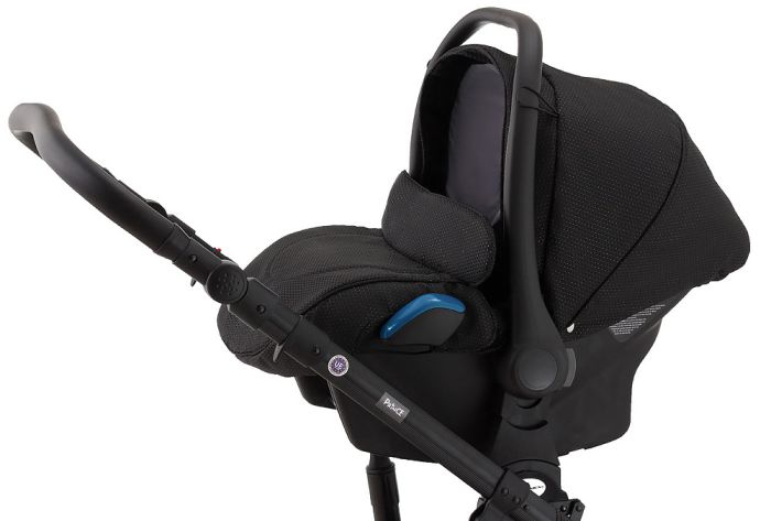 Автокресло Adamex Kite BR607 черный (цветной люрекс)