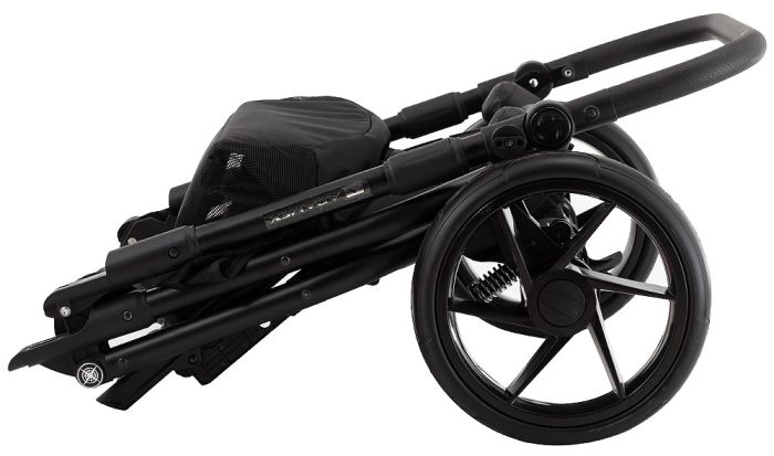Коляска 2 в 1 Adamex Hybryd Plus BR224 сиреневый - сиреневая кожа (выдавленная точка)
