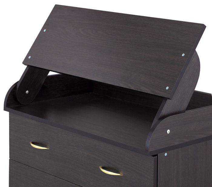 Пеленальный комод Babyroom Комод 4 тел.Big 102x80x50  венге