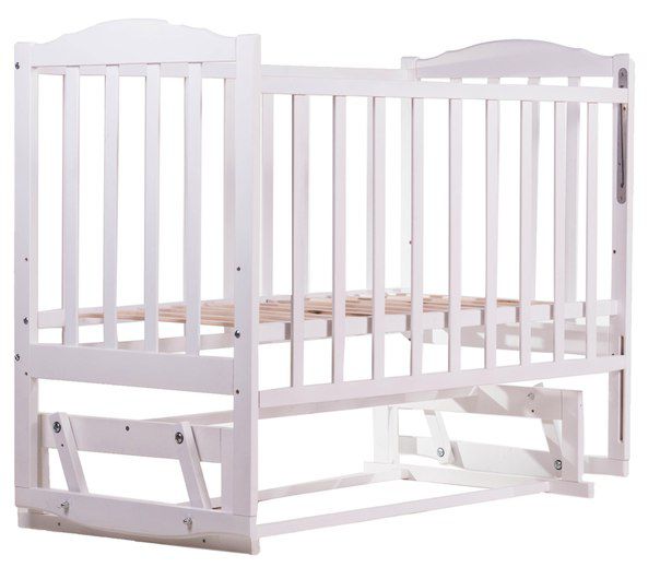Ліжко Babyroom Зайченя Z201 маятник біле