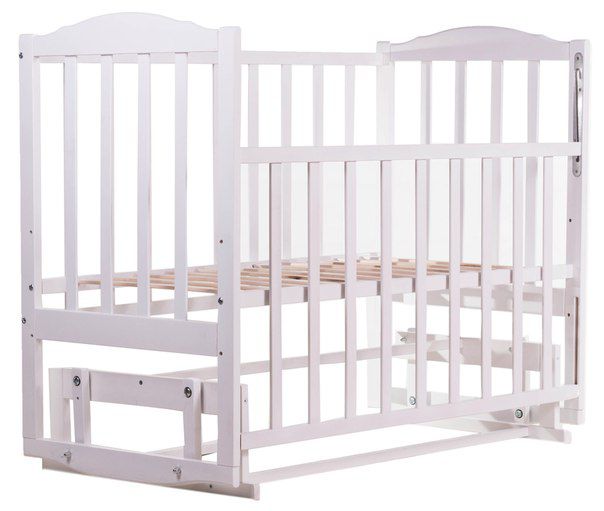 Ліжко Babyroom Зайченя Z201 маятник біле