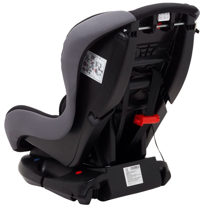 Автокресло Bair Delta 0/1 (0-18 кг) DD2423 черный - серый