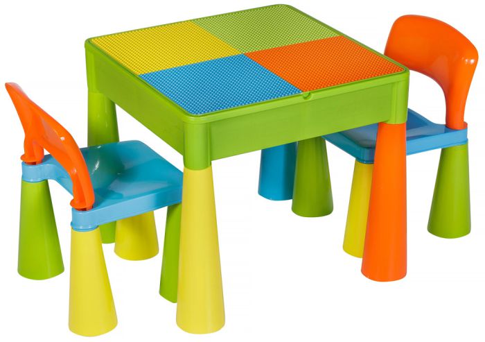 Стіл та 2 стільці Tega Mamut 899UN multicolor