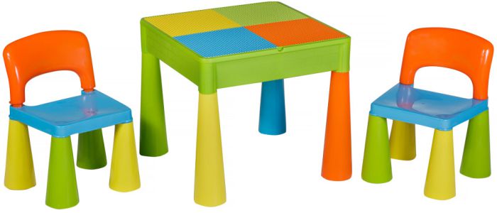 Стіл та 2 стільці Tega Mamut 899UN multicolor