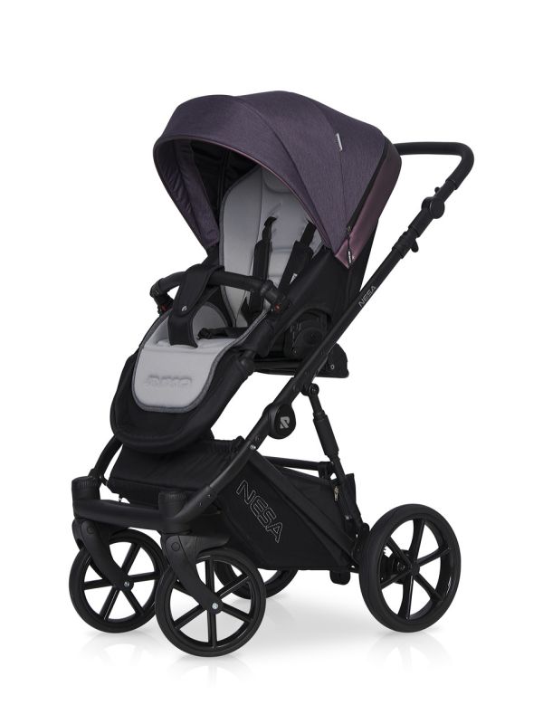 Коляска 2 в 1 Riko Nesa 03 Plum