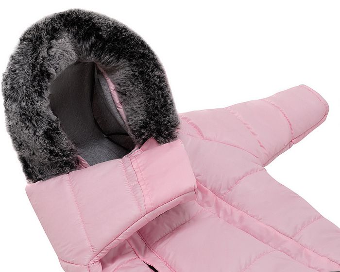 Зимний конверт Bair North premium  розовый