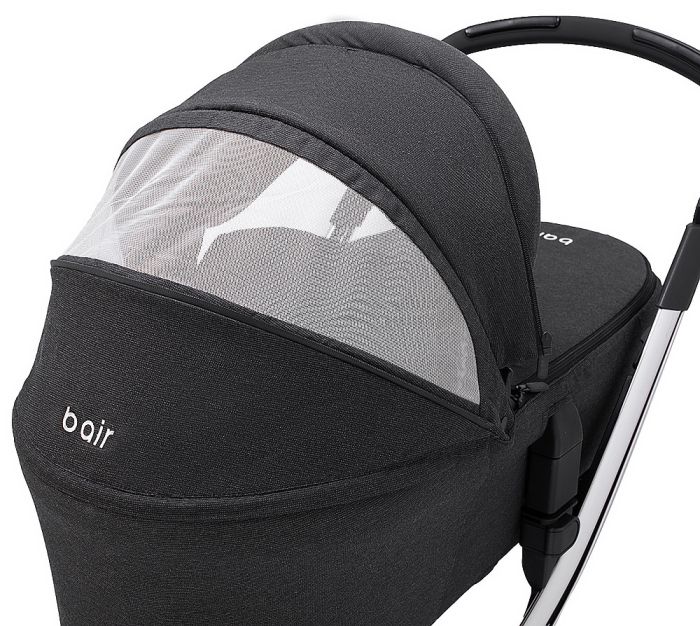 Коляска 2 в 1 Bair Electra B-touch system BE-01 black (чорний)