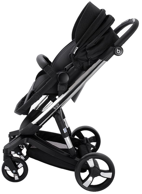 Коляска 2 в 1 Bair Electra B-touch system BE-01 black (чорний)