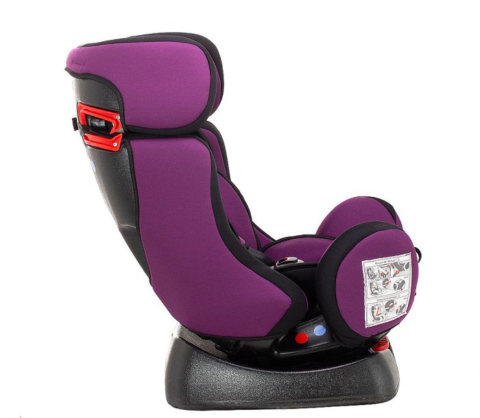 Автокресло Bair Sigma 0+/1/2 (0-25 кг) DS1824 черный - фиолетовый