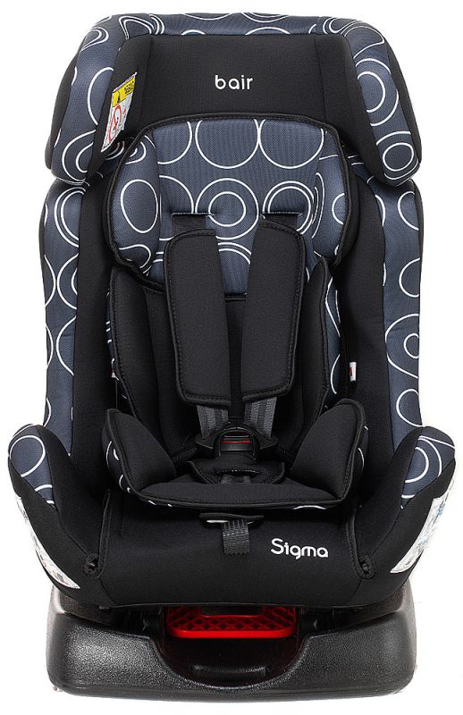 Автокрісло Bair Sigma 0+/1/2 (0-25 кг) DS1424 чорний - темно-синій (круги)