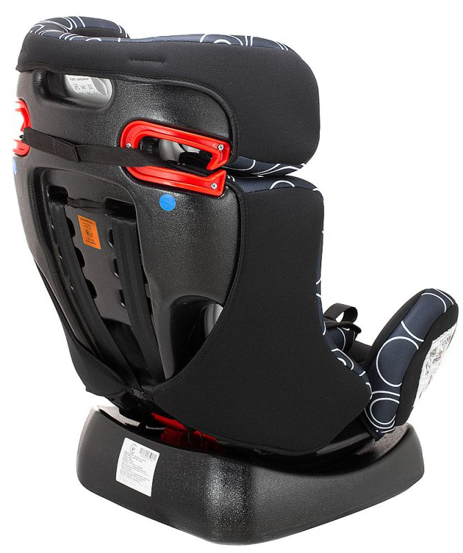 Автокрісло Bair Sigma 0+/1/2 (0-25 кг) DS1424 чорний - темно-синій (круги)